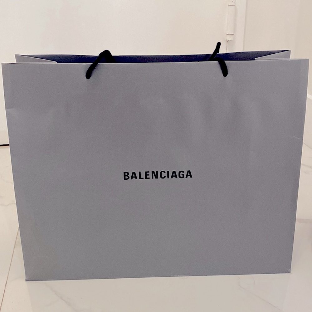 Balenciaga shopping bag